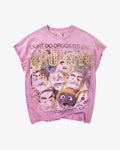 Vale Forever No Drugs Tank Pink