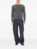 JW Anderson embroidered flecked sweater