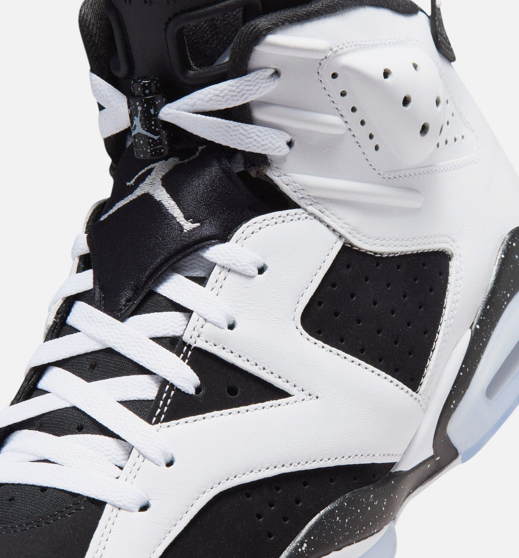 Air Jordan 6 Retro Black and White Men's Lifestyle Shoe – Black/White